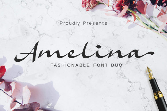 Amelina: The Font Pairing That Feels Like a Perfect Match