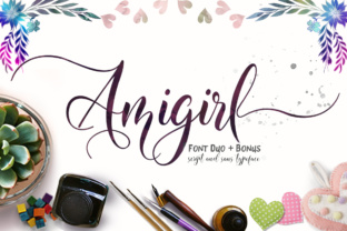 Amigirl: The Feminine Script for Bold, Stylish Designs