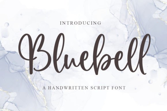Bluebell: A Refined Script for Modern Design