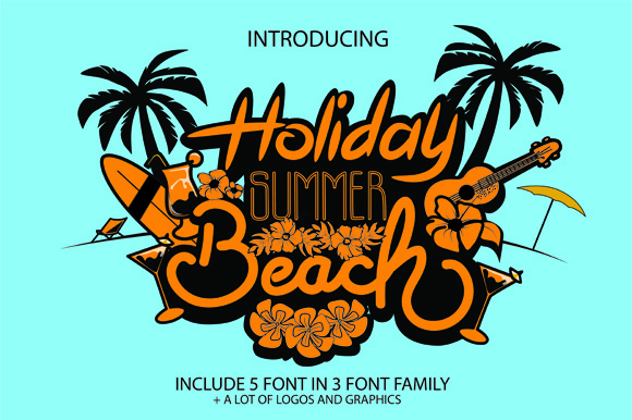 Capturing the Season: Why Holiday Summer Beach is More Than Just a Font
