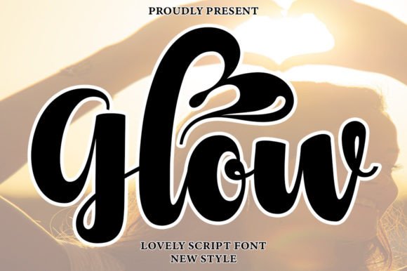 Glow: A Script Font for Authentic, Handwritten Design