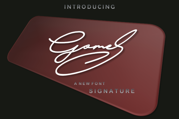 Gomes: The Handwritten Font That Feels Like a Friend