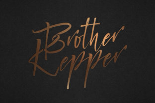 Him: A Bold Brush Script for Modern Design