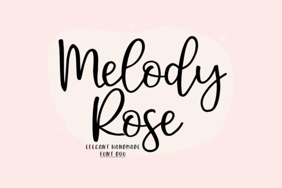 Melody Rose Duo: A Font That Feels Like a Handwritten Note