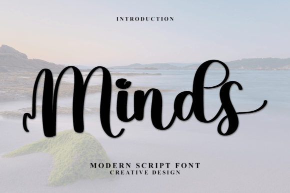 Minds: A Script Font for Modern, Refined Branding