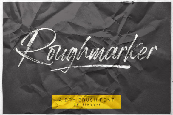 Roughmarker: The Brush Script Font for Authentic Branding