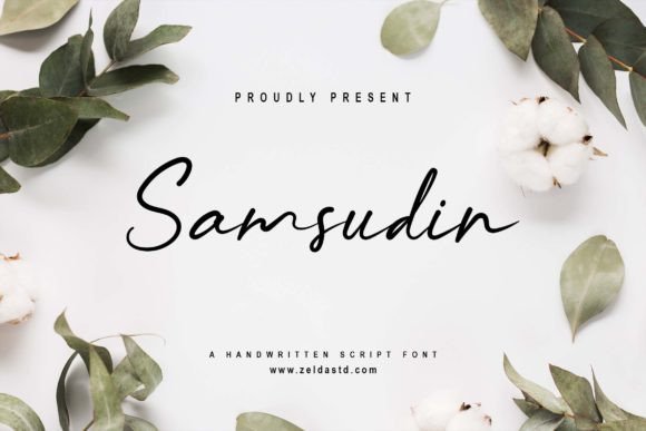 Samsudin: The Handwritten Script Font for Authentic Design