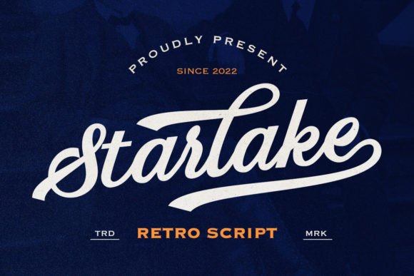 Starlake: A Retro Script Font with Modern Versatility