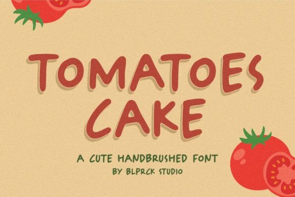Tomatoes Cake: The Modern Script Font for Lasting Impressions