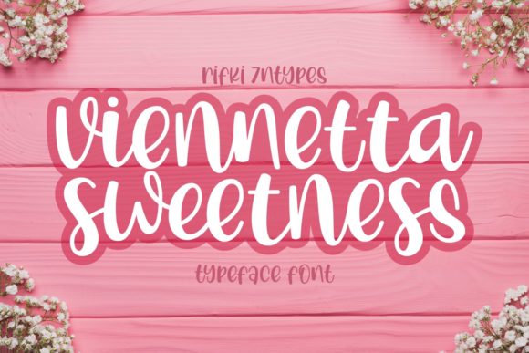 Viennetta Sweetness: The Whimsical Script for Modern Brands