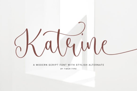 Why Katrine is the Modern Script Font Your Designs Need
