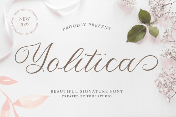 Yolitica: The Modern Script Font for Elegant Design